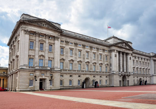 London, UK - April 2018: Buckingham palace in London