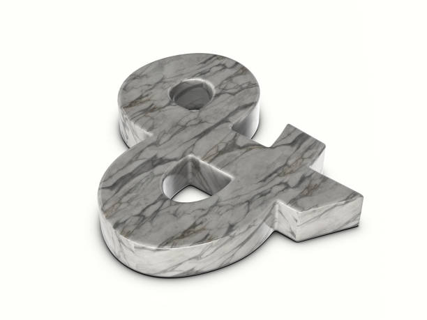 istock Marble ampersand symbol 1422421302