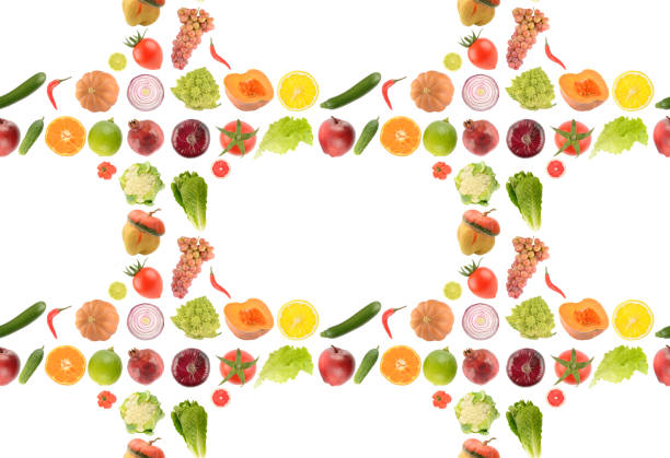vegetables on the table