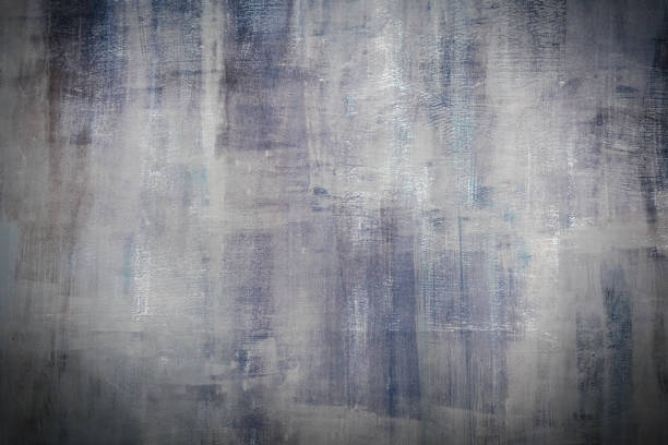 istock Gray background of natural cement or stone old texture as a wall with vignette. 1422448155