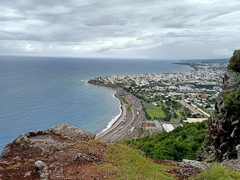 View of the coastline