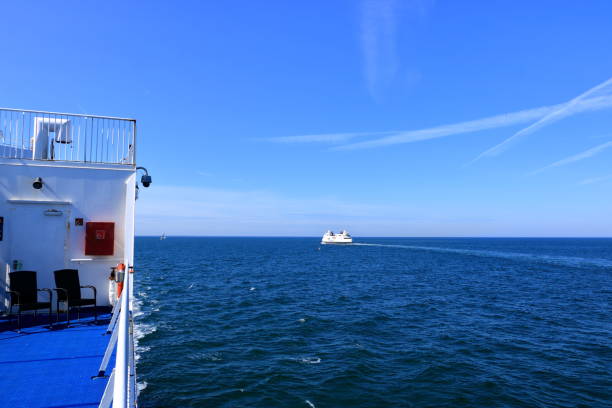 Germany baltic sea - Kieler Förder - with boats and ships