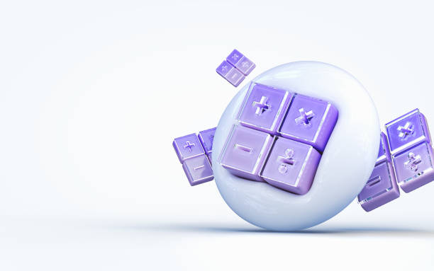 istock realistic 3d rendering educational sign 3d render icon on the white glossy 1422475559