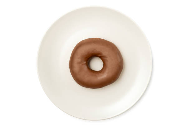 istock Donut with chocolate glossy glaze 1422475873