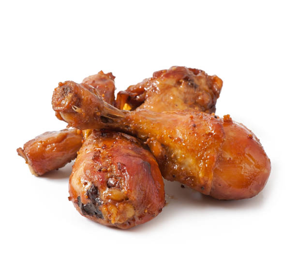 istock Baked chicken drumsticks in honey-mustard marinade 1422481562