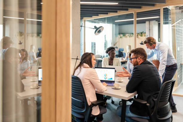 istock Multicultural Workspace For Entrepreneurs And Freelancers 1422482095