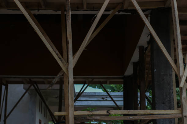 istock Wood supports castings 1422483272