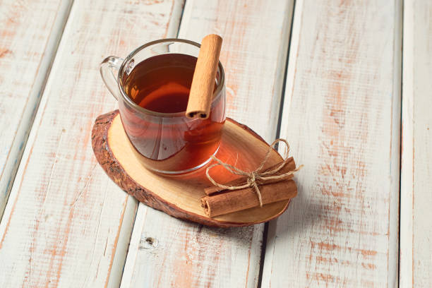 istock A cup of tea, Cinnamon tea, Cinnamon drink with cinnamon stick 1422505899