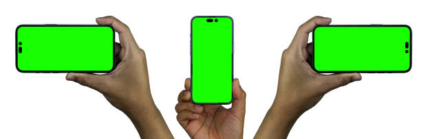 istock Hand holding mobile phone 1422508572