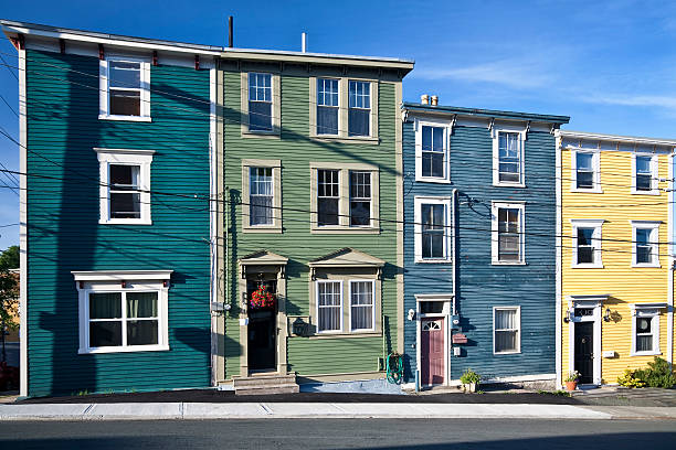 istock Houses in St. John's, Newfoundland 142252172