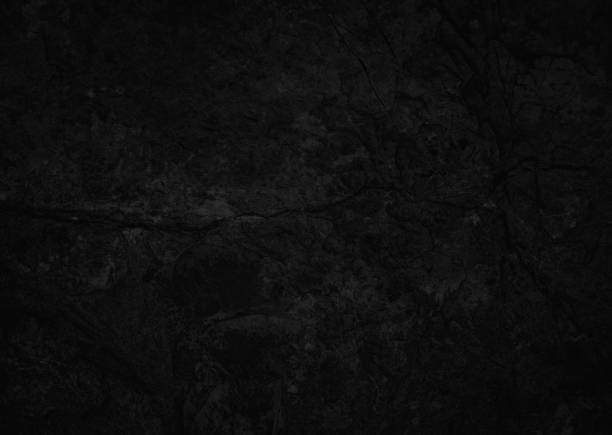 istock Rock surface with cracks. Black texture. Stone background. Dark marble. Rock texture. Rock pile. Paint spots wall. Grunge Rough structure. Abstract texture. 1422564087