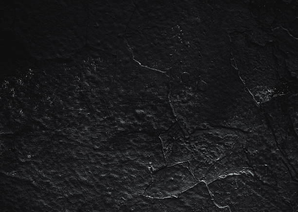 istock Grunge Rough structure. Black texture. Stone background. Dark marble. Rock texture. Rock surface with cracks. Rock pile. Paint spots wall. Abstract texture. 1422564188