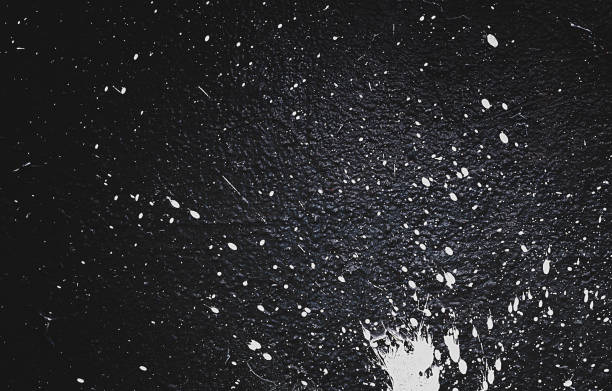 istock Grunge Rough structure. Black texture. Stone background. Dark marble. Rock texture. Rock surface with cracks. Rock pile. Paint spots wall. Abstract texture. 1422564366