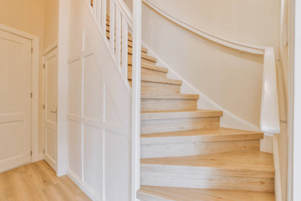 istock Narrow corridor in a modern house 1422565719