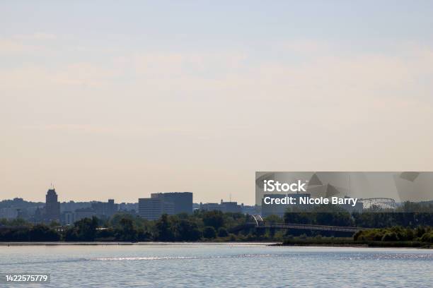 Syracuse New York Skyline Stock Photo - Download Image Now - New York State, Syracuse - New York, River