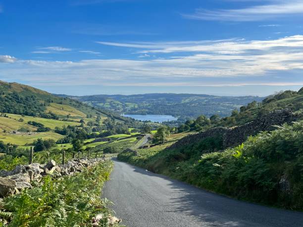 istock The lake between the hills. 1422576254