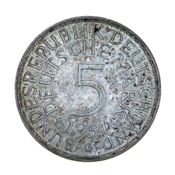 istock Germany 1951 Silver Coin 5 Marks 1422578484