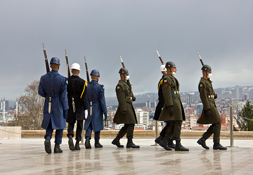 Guardian Officer at Tiananmen Place, China