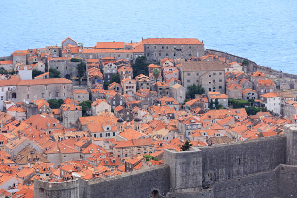Dubrovnik drone view