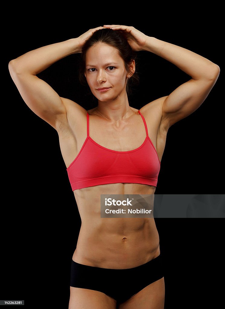 Mujer atleta - Foto de stock de Musculoso libre de derechos
