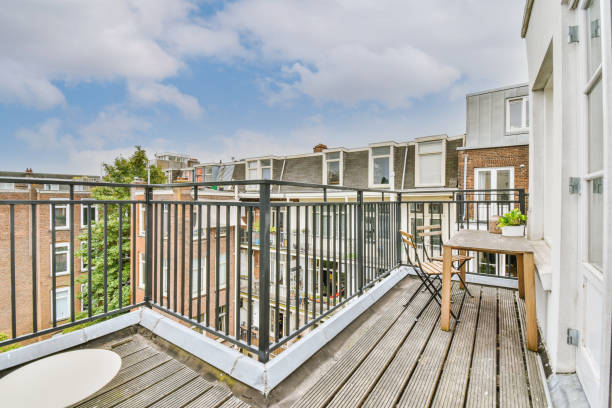 istock The interior of a cozy, modern balcony 1422640200
