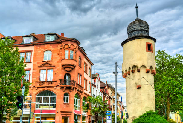 The Herstallturm Tower in Aschaffenburg - Bavaria, Germany