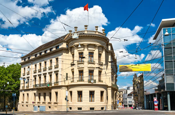 istock Traditional architecture of Basel in Switzerland 1422672334