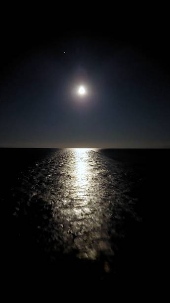 istock Moonlight in Baltic sea 1422672366