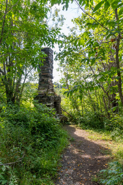 istock Chimney on High Falls Trail, Pigeon River, Ontario 1422677175