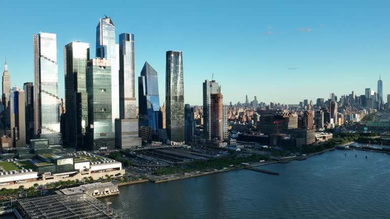 Hudson Yards, NYC at Sunset