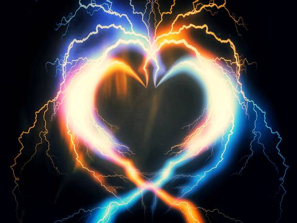 istock 3D illustration of burning heart flame 1422686146
