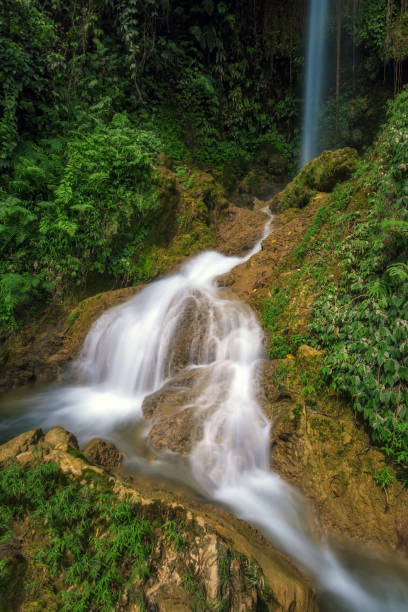 istock Beautiful waterfall in Guizhou, China 1422690885