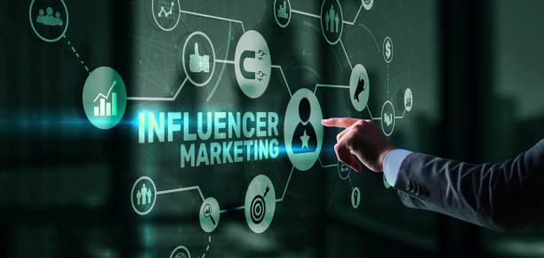 istock Influencer Social marketing concept. Business Internet Technology 1422698902