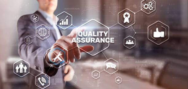istock Quality Assurance ISO DIN Service Guarantee Standard Retail Concept 1422698918