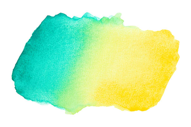 istock Watercolor paint on paper. Abstract artwork background. 1422703379