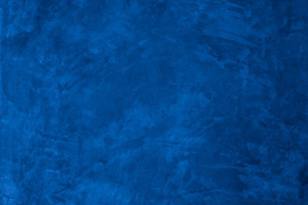 istock Old wall pattern texture cement blue dark abstract  blue color design are light with black gradient background. 1422706847