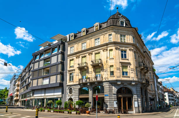 istock Traditional architecture of Basel in Switzerland 1422713153