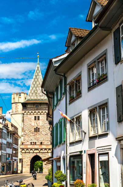 istock Spalentor city gate in Basel, Switzerland 1422713178