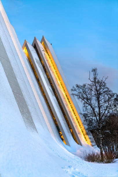 istock Arctic Cathedral in Tromso, Norway 1422714941