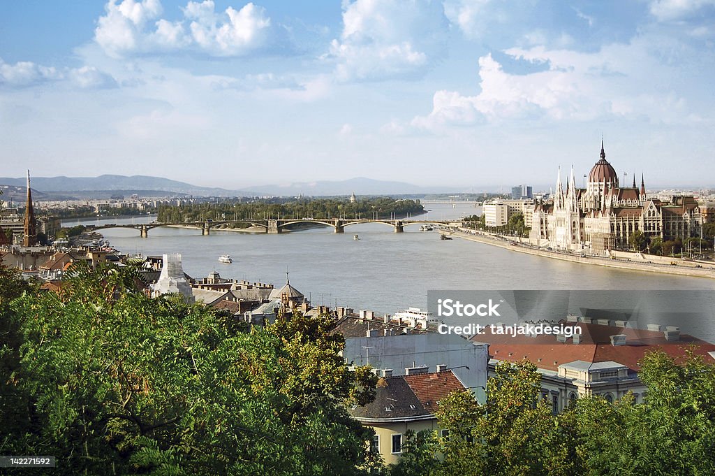 Vista panorâmica de Budapeste - Royalty-free Ao Ar Livre Foto de stock