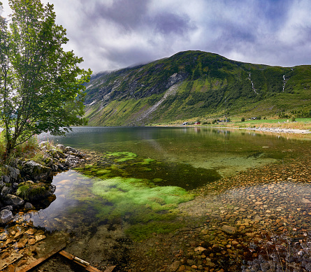 Views from around Geiranger, Dalsnibba mountain and the old Stryne mountain road in Norway