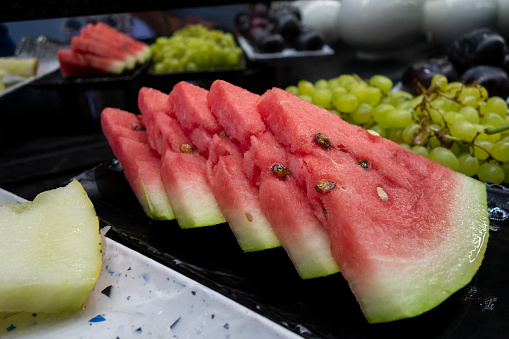 Watermelon, sweet and cool fruit of summer