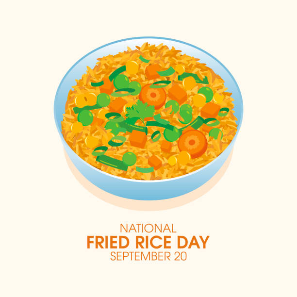 Cartoon Fried Rice Box Cartoon Fried Rice