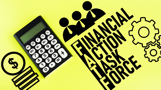 Financial Action Task Force FATF is shown using a text