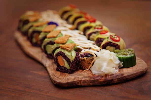 Vegan Sushi restaurant food
