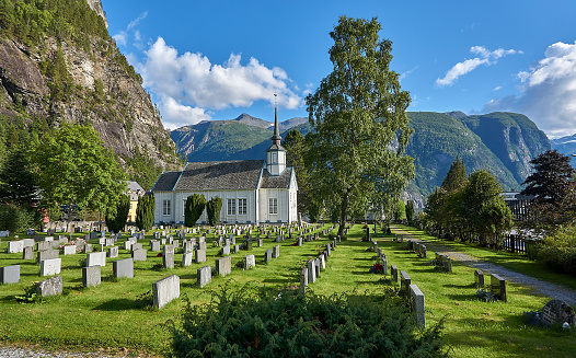 Sylte, Valldal, Fjord, Møre og Romsdal, Norway.