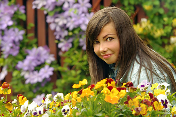istock girl in flowers 142276794