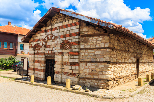 Church of St. Theodore  in the old town of Nessebar, Bulgaria. UNESCO World Heritage