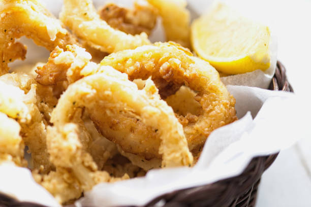 istock golden italian fried calamari 1422804603