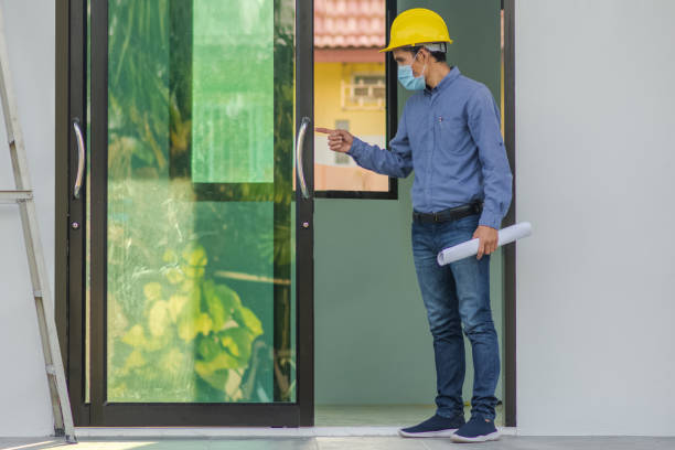 istock Asian Engineer construction are worker employee working by safety control helmet on site building 1422807384